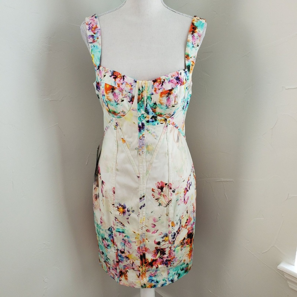 Bebe Sweetheart Dress sz 10 & 12